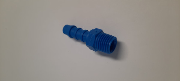 01-04-15-0015-C Nippel kunstoff zu T-Stück  Wasserbedüsung am Tellerbesen