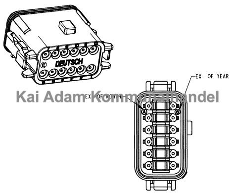 01-01-07-469 Stecker zum Drehstockschalter