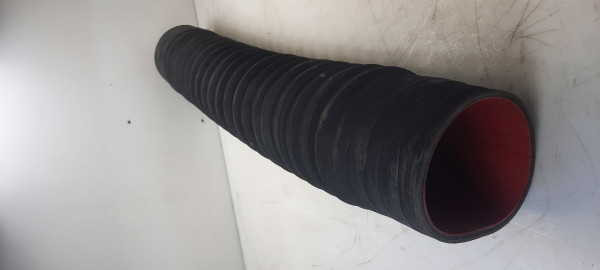 07-02-052-A Ø 254 x 650mm, Faltensaugschlauch mit beidseitig Muffen, reinforced