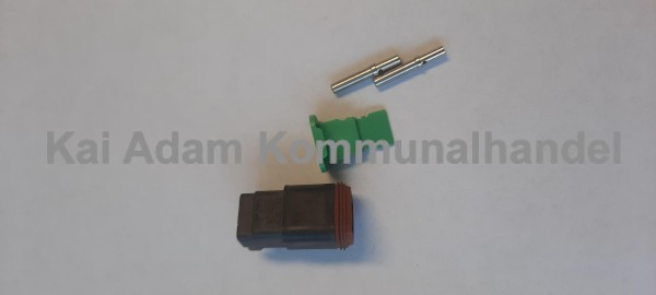 01-02-02-2104 Buchsengehäuse Set, (Stecker auf dem Magnetventil)
