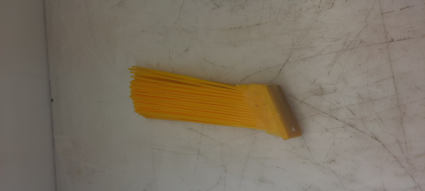 18-00-00-05 Besenbüschel poly / poly tuft  75mm, L=330mm, gelb 3,2mm