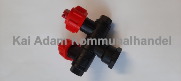 01-03-08-0141-C Wasserdüse doppelt ohne Halter, VT Serie, 