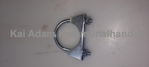 01-01-05-088 Rohrschelle , Auspuff, Schlauchhalter, Waschbalken