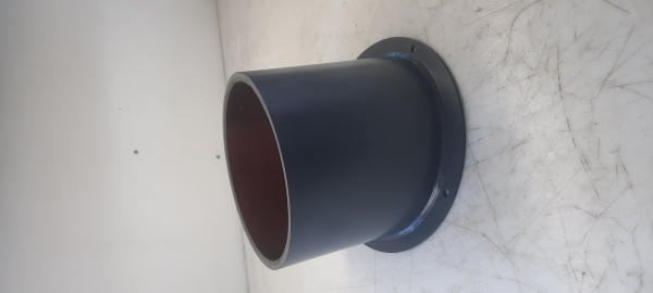 09-09-002 Gummierung zu Einwurfrohrstuzen im Behälter, 7mm rot